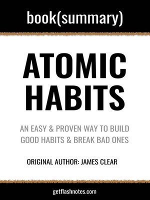 cover image of Book Summary: Atomic Habits